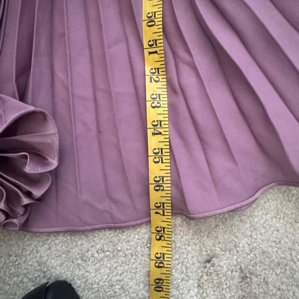 Azazie One-Shoulder Maxi Dress in Mauve - Picture 16 of 16